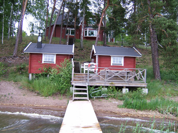 The wood burning Sauna at Kolarudd